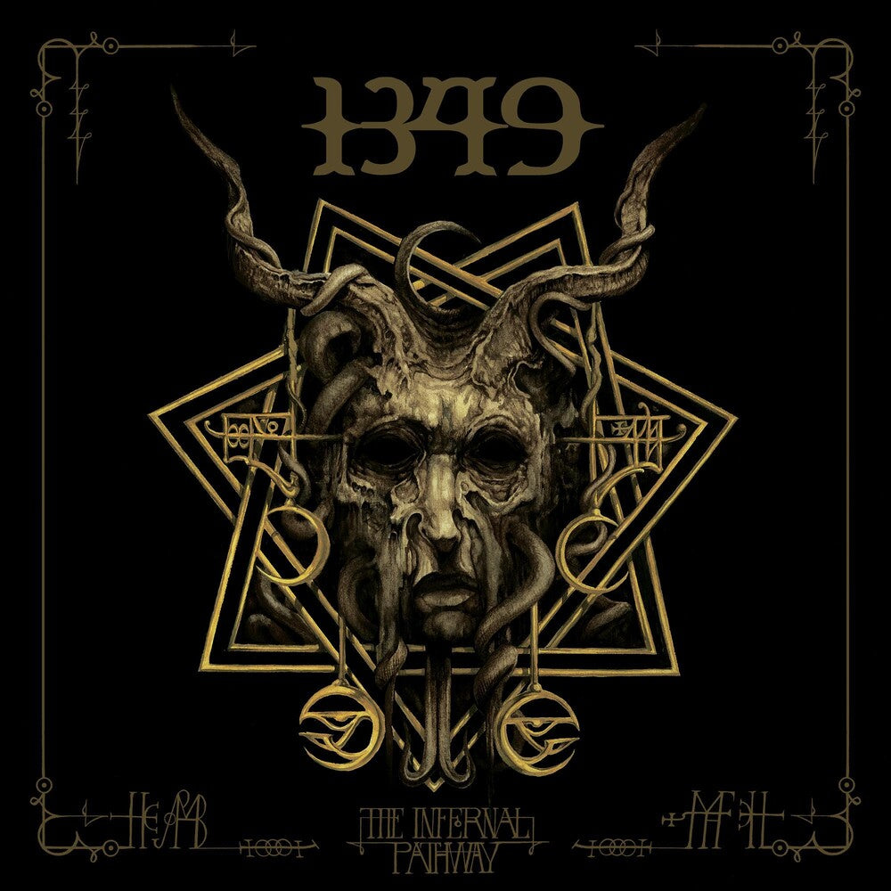 the album cover for 1349 - Infernal Pathway