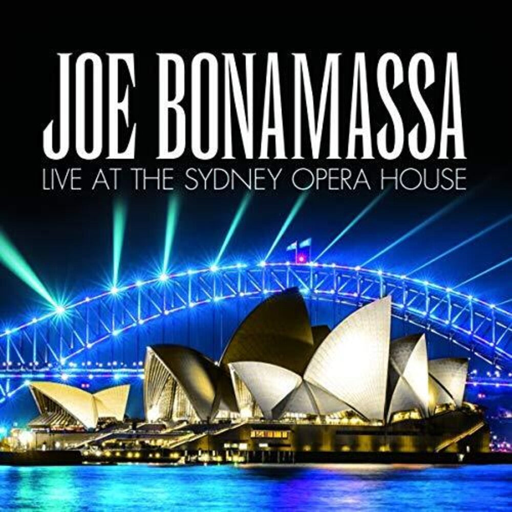 the album cover for Joe Bonamassa - Live At The Sydney Opera House