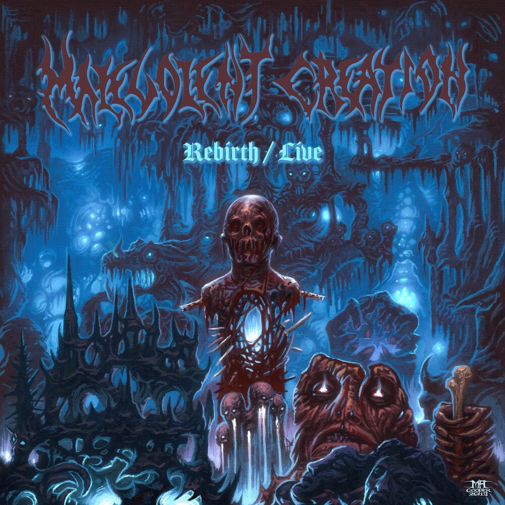 the album cover for Malevolent Creation - Rebirth: Live