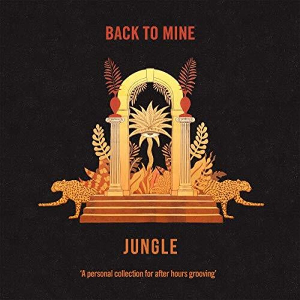 the album cover for Back To Mine - Jungle / Various - Back To Mine - Jungle