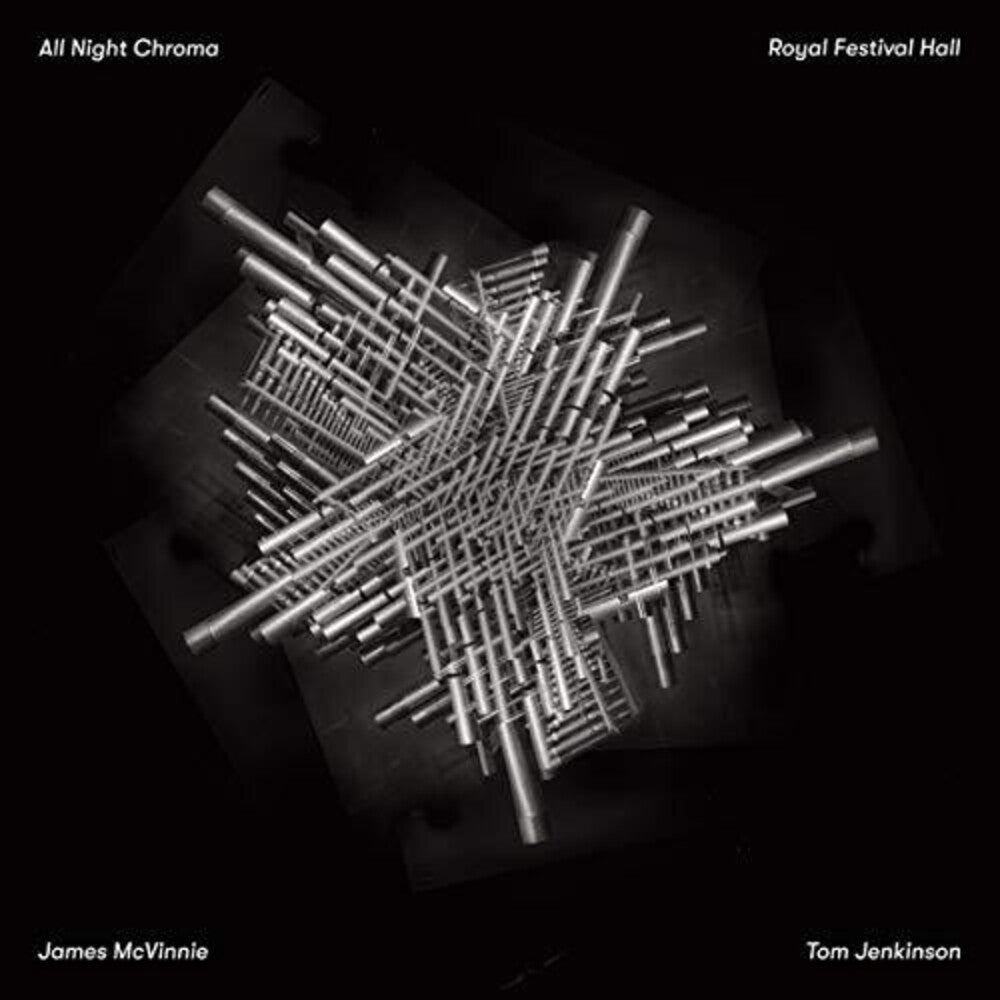 the album cover for James McVinnie - All Night Chroma [LP]