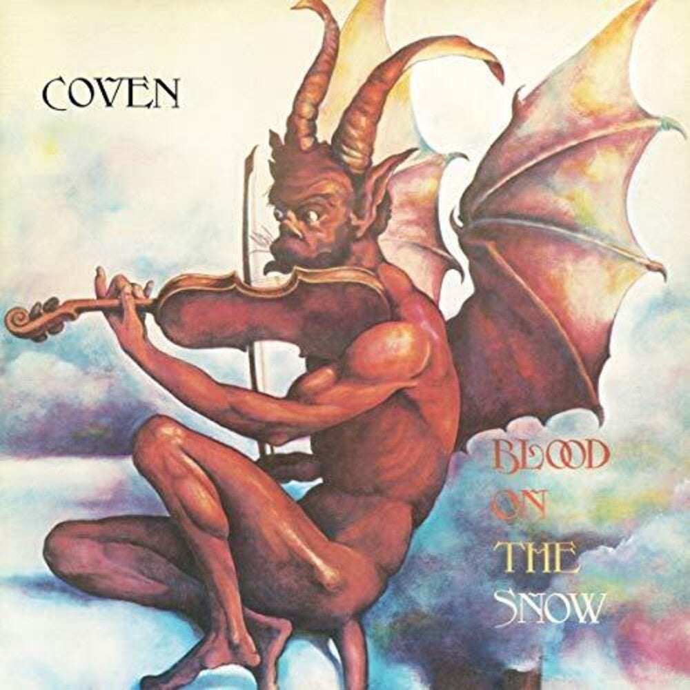 the album cover for Coven - Blood On The Snow