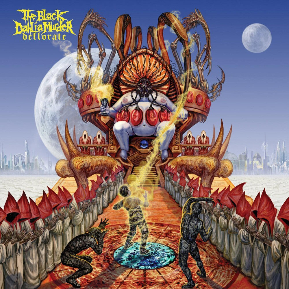 the album cover for The Black Dahlia Murder - Deflorate