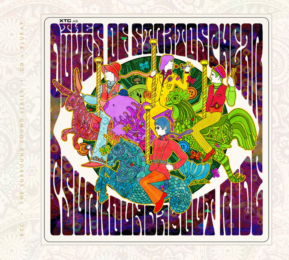 the album cover for Xtc As Dukes Of The Stratosphere - Psurroundabout Ride [With Bonus BLURAY All Region]
