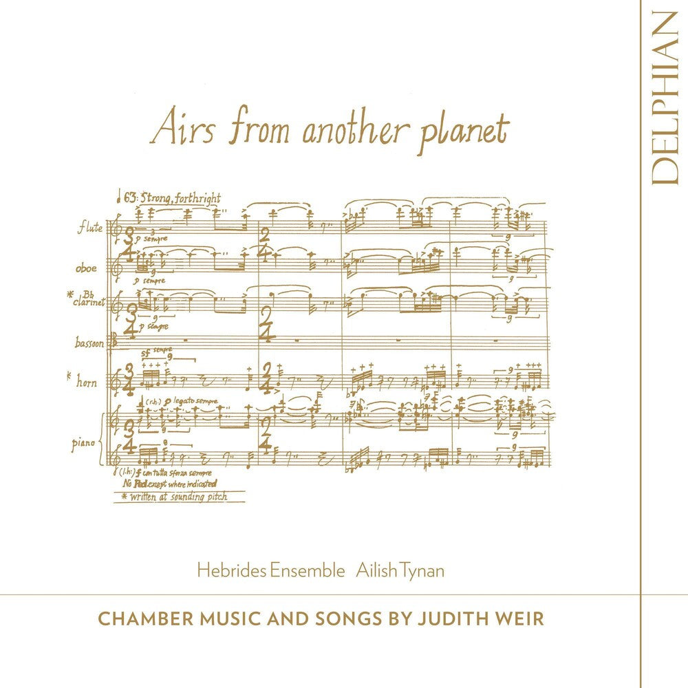 the album cover for Weir / Hebrides Ensemble / Willshire - Airs from Another Planet