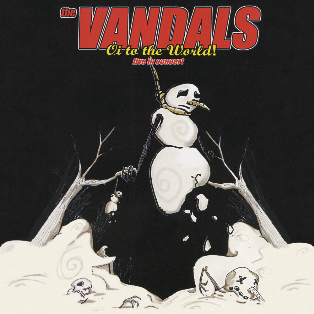 the album cover for The Vandals - Oi To The World! Live In Concert [Colored Vinyl] [Limited Edition]