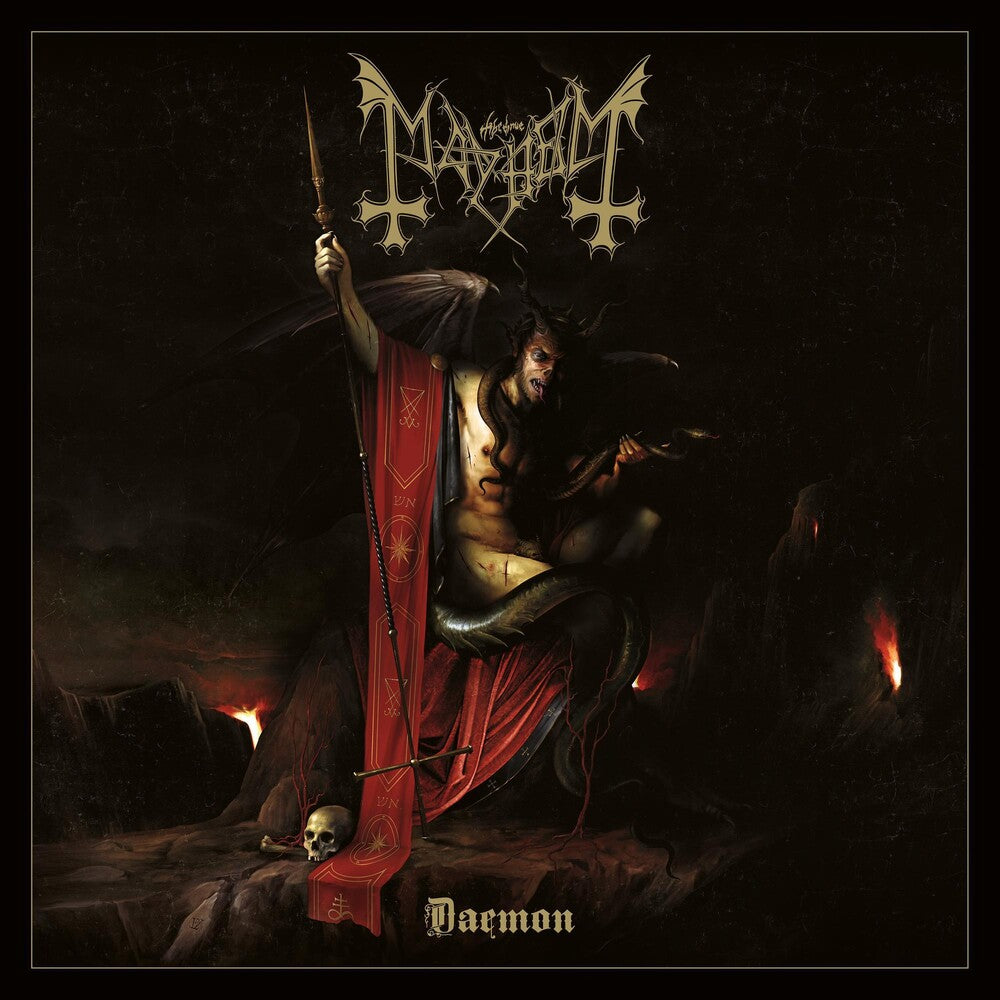 the album cover for Mayhem - Daemon