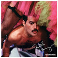 the album cover for Freddie Mercury - Never Boring [LP]