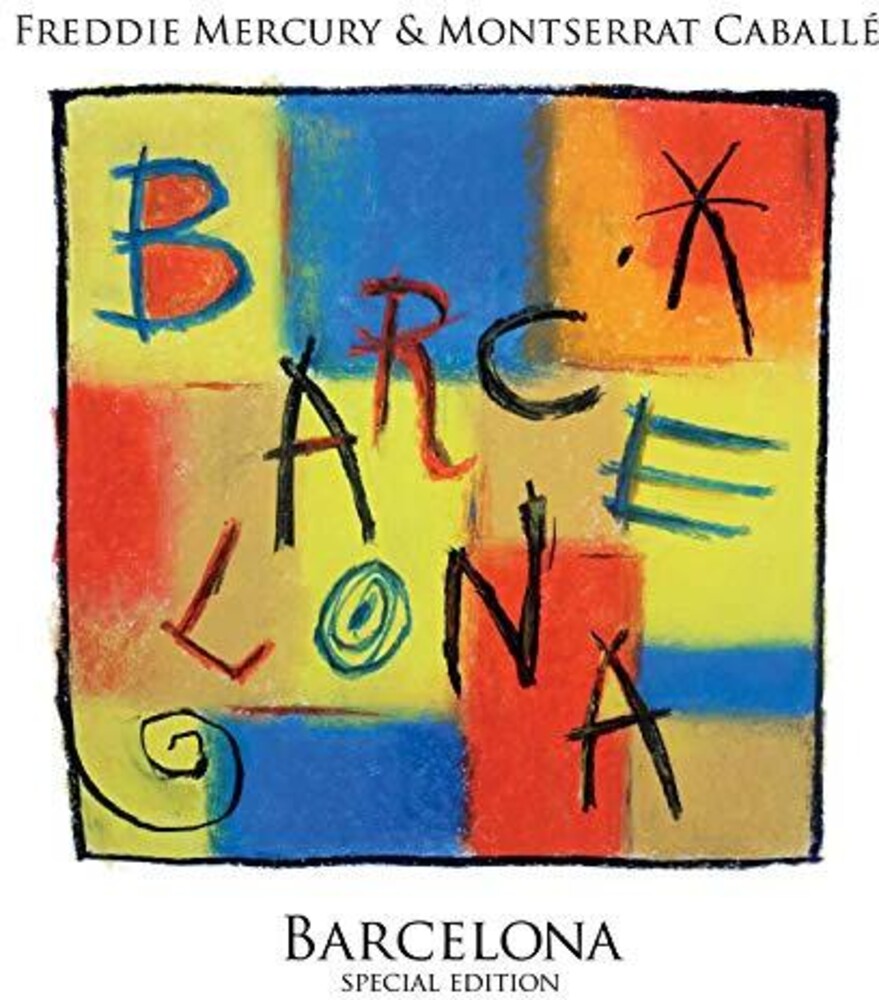 the album cover for Freddie Mercury - Barcelona [LP]