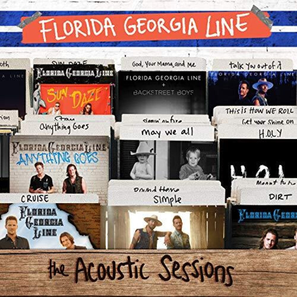 the album cover for Florida Georgia Line - The Acoustic Sessions [LP]