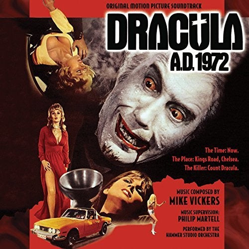 the album cover for Jessica Pierce - Dracula A.D. 1972 (Original Motion Picture Soundtrack)