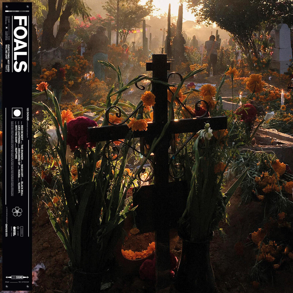 the album cover for Foals - Everything Not Saved Will Be Lost Part 2 [Indie Exclusive Limited Edition Orange LP]