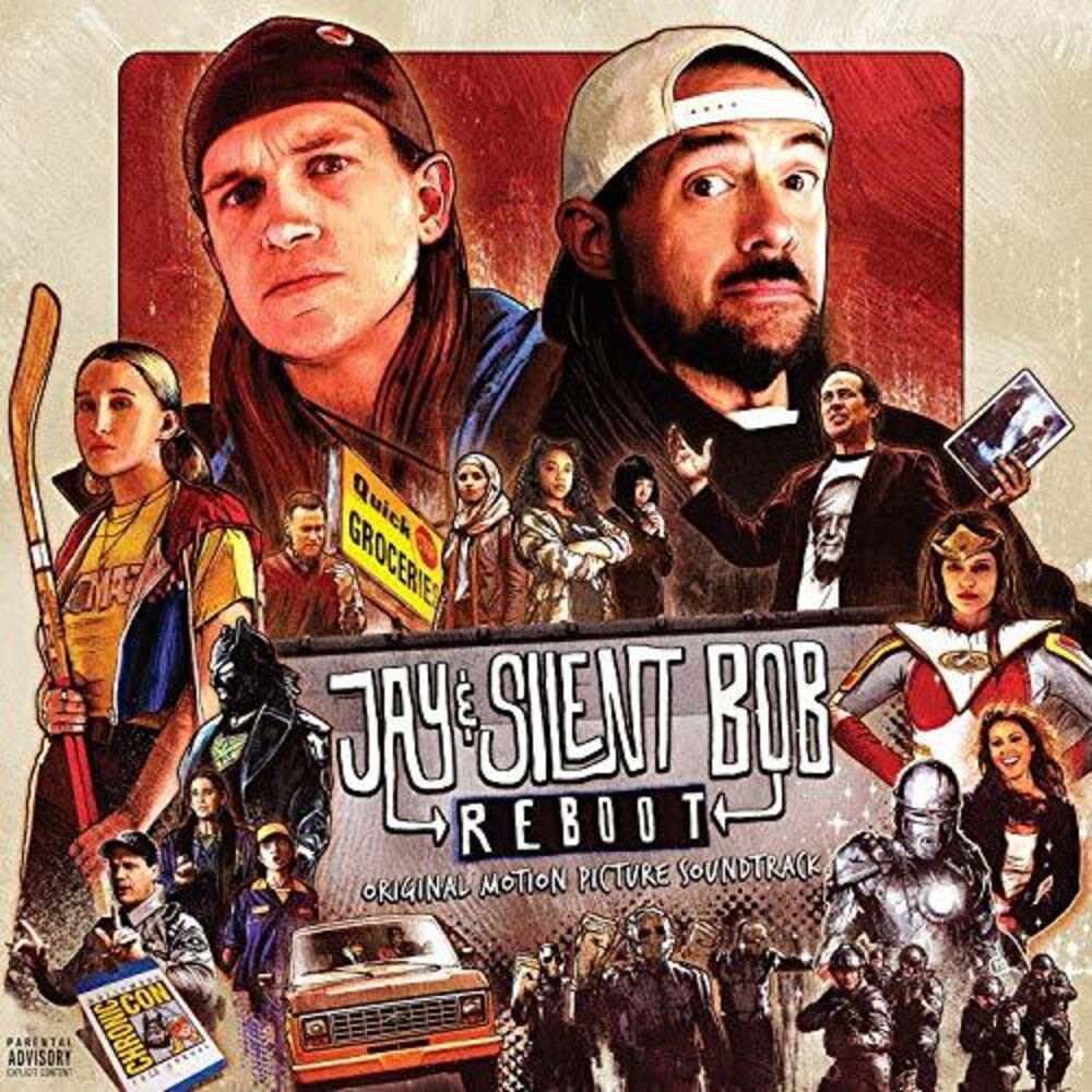 the album cover for Various Artists - Jay & Silent Bob Reboot (Original Motion Picture Soundtrack)