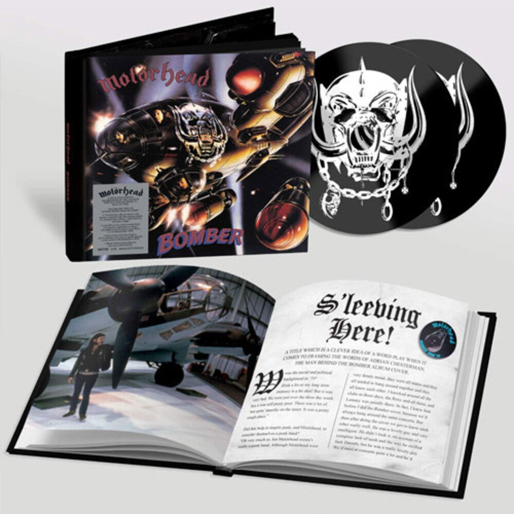 the album cover for Motörhead - Bomber: 40th Anniversary Edition [2CD]