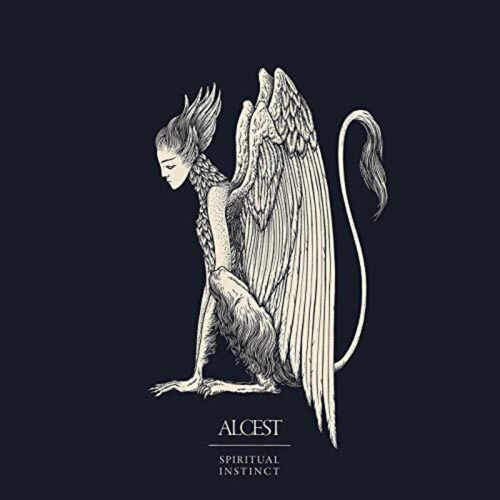 the album cover for Alcest - Spiritual Instinct