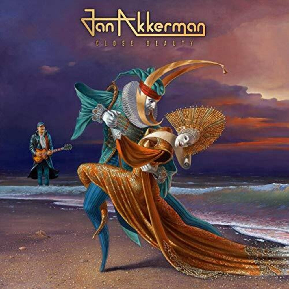 the album cover for Jan Akkerman - Close Beauty [Gold Transparent LP]