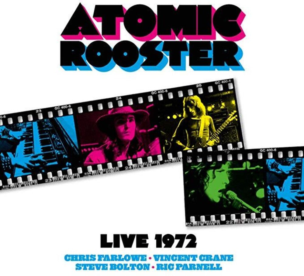 the album cover for Atomic Rooster - Live From 1972