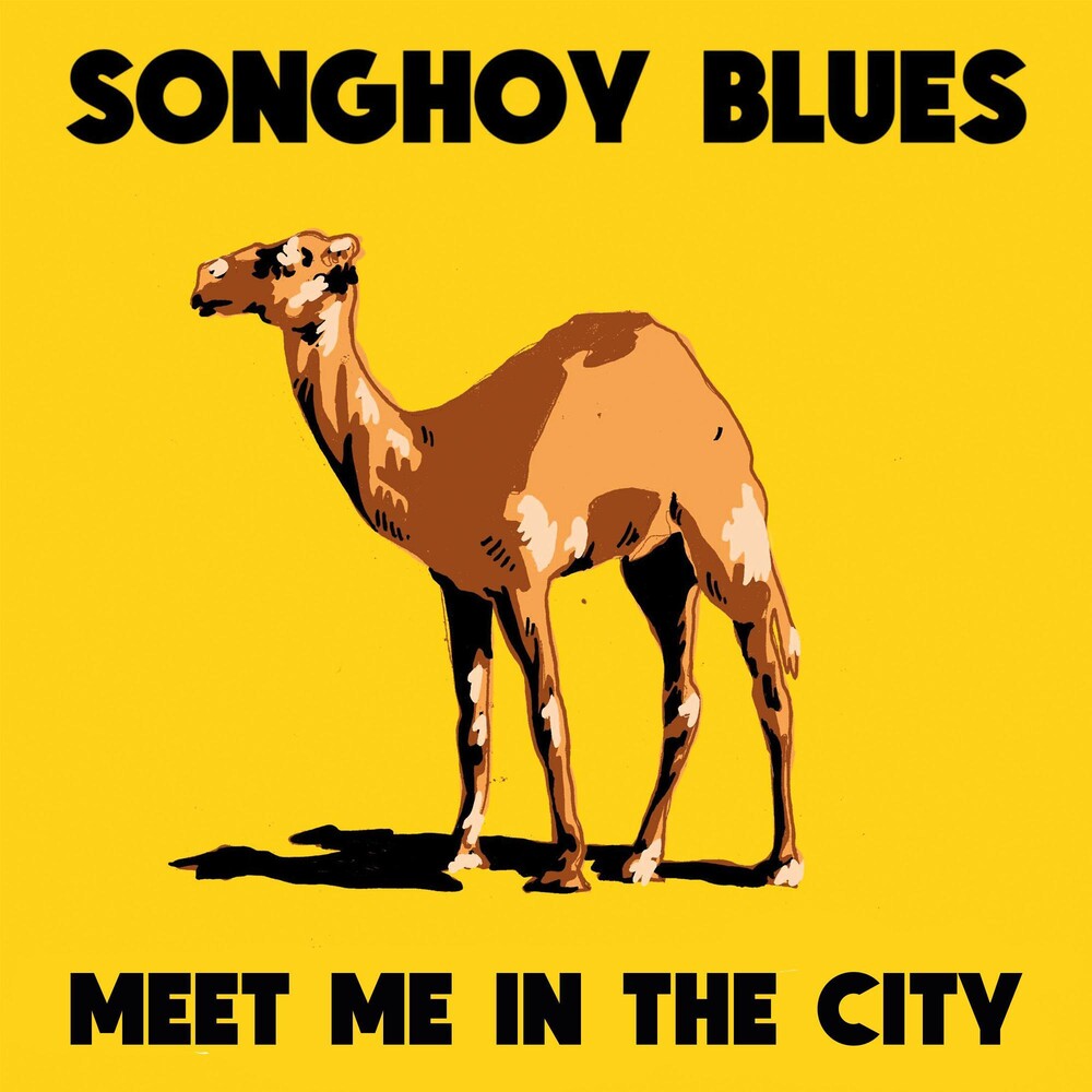the album cover for Songhoy Blues - Meet Me In The City