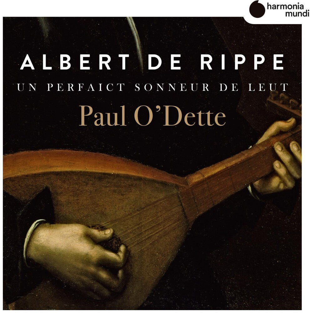 the album cover for Paul Odette - De Rippe: Music For Lute