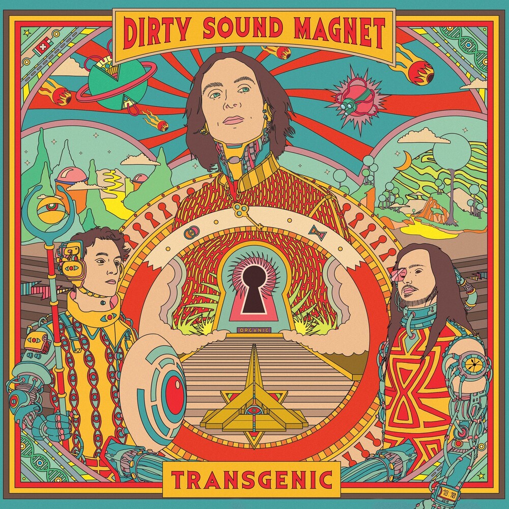 the album cover for Dirty Sound Magnet - Transgenic