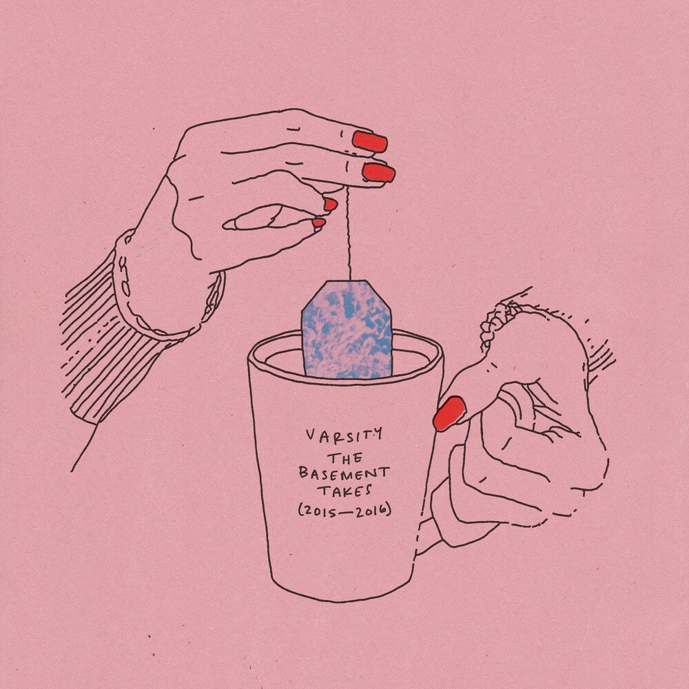 the album cover for Varsity - The Basement Takes 2015-2016 [Red LP]