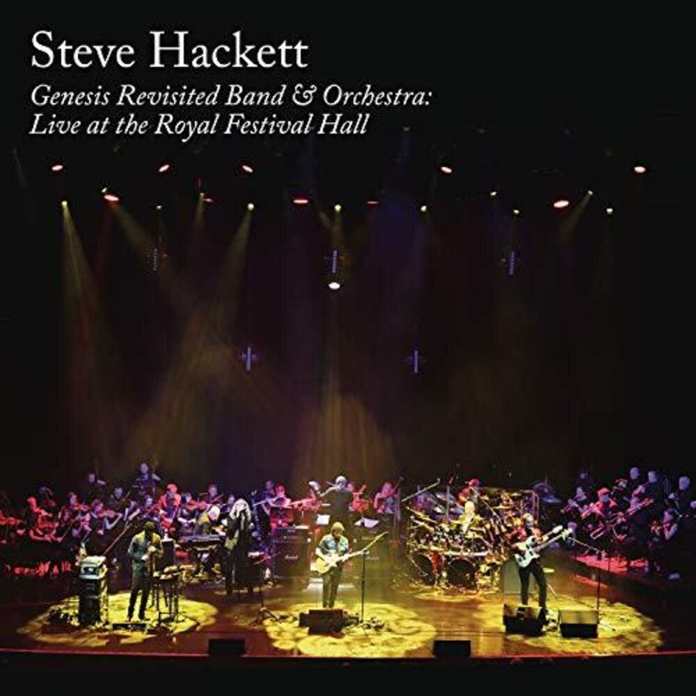 the album cover for Steve Hackett - Genesis Revisited Band & Orchestra: Live