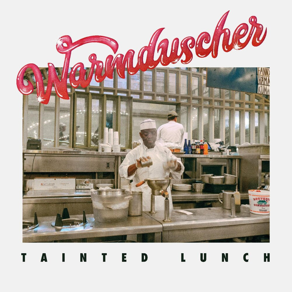 the album cover for Warmduscher - Tainted Lunch
