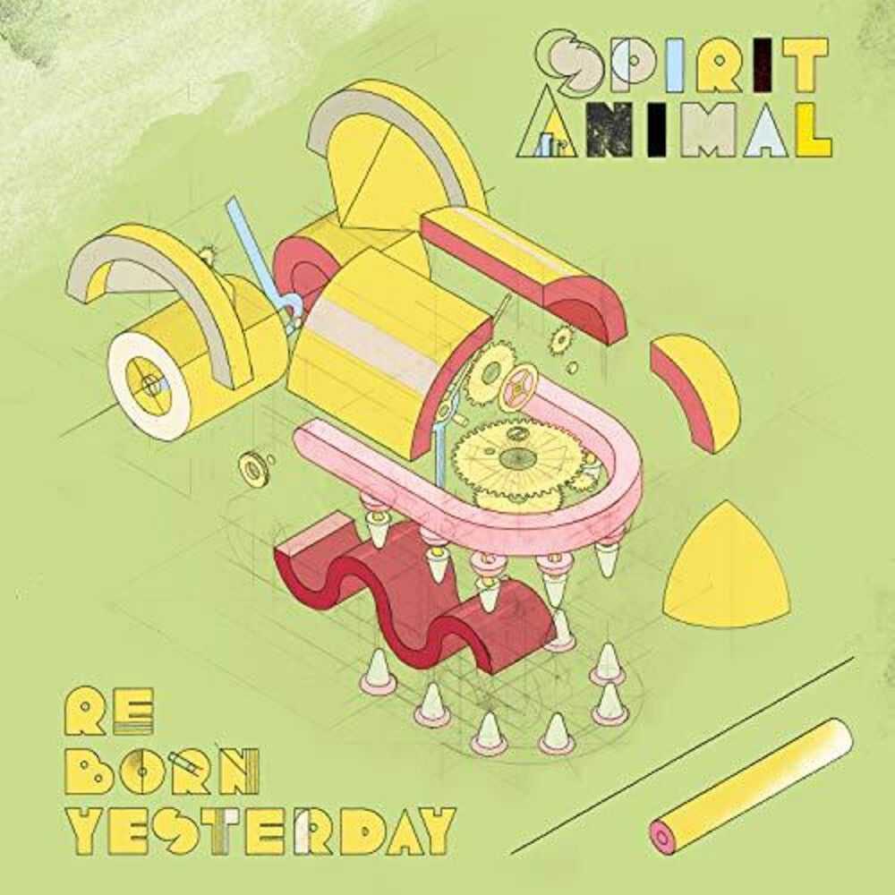 the album cover for Spirit Animal - Reborn Yesterday [Digipak]