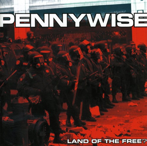 the album cover for Pennywise - Land of the Free