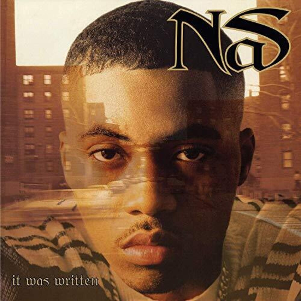 the album cover for Nas - It Was Written [LP]