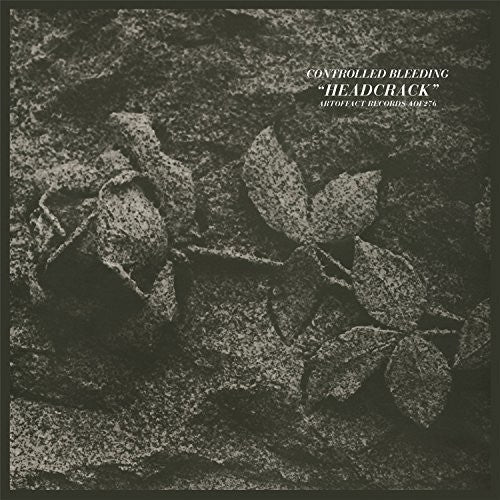 the album cover for Controlled Bleeding - Headcrack (Blue) [Colored Vinyl]