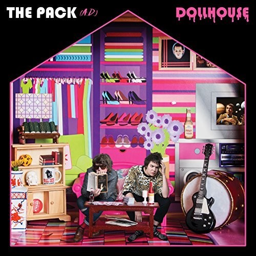 the album cover for The Pack A.D. - Dollhouse [Digipak]