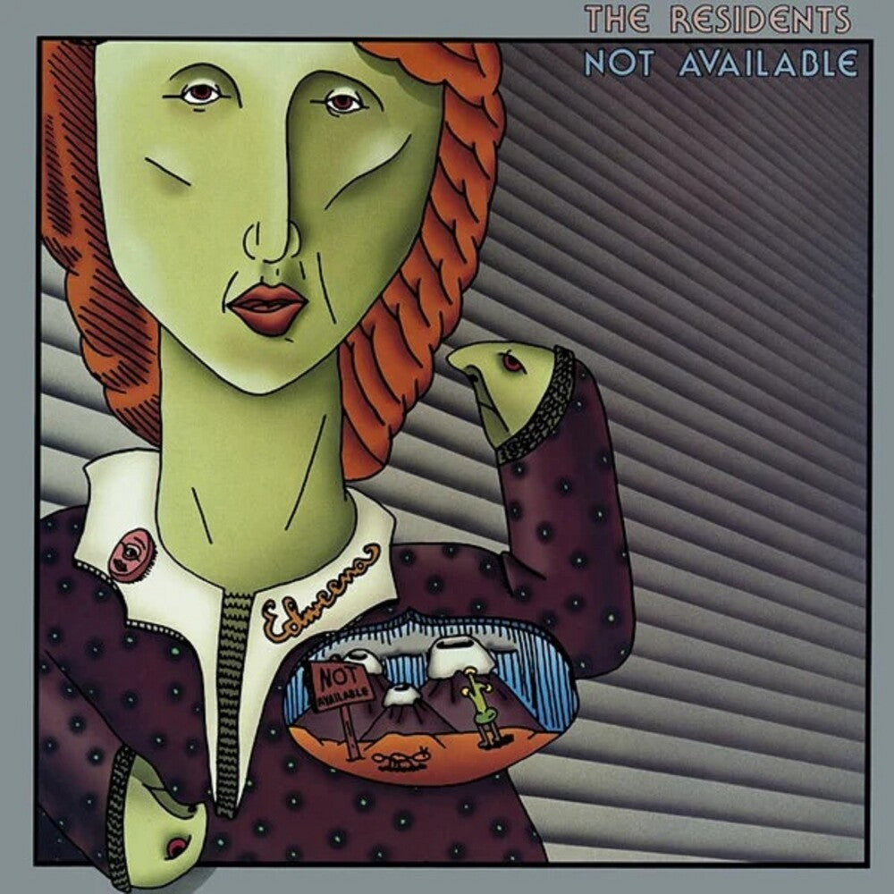 the album cover for The Residents - Not Available: 2CD Preserved Edition