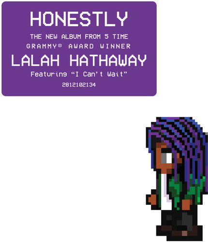 the album cover for Lalah Hathaway - Honestly