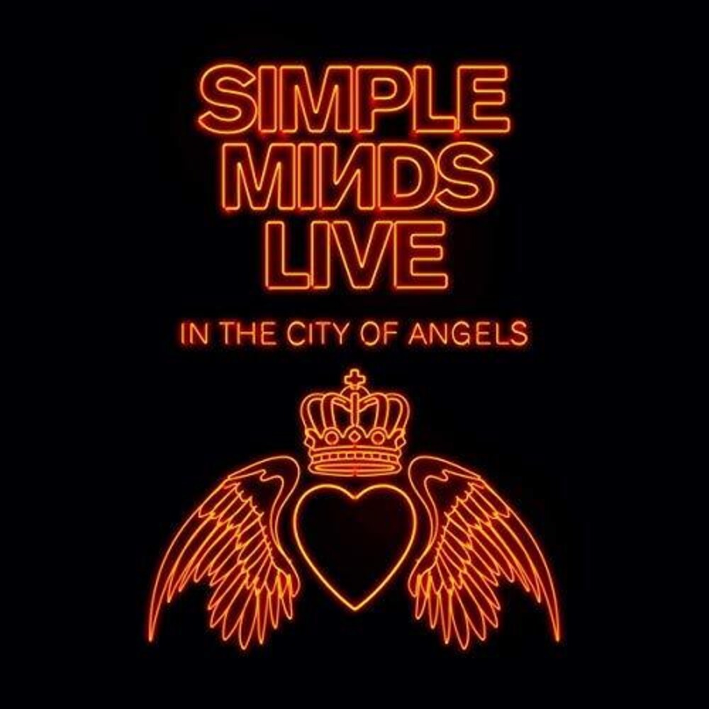 the album cover for Simple Minds - Live In The City Of Angels [LP]