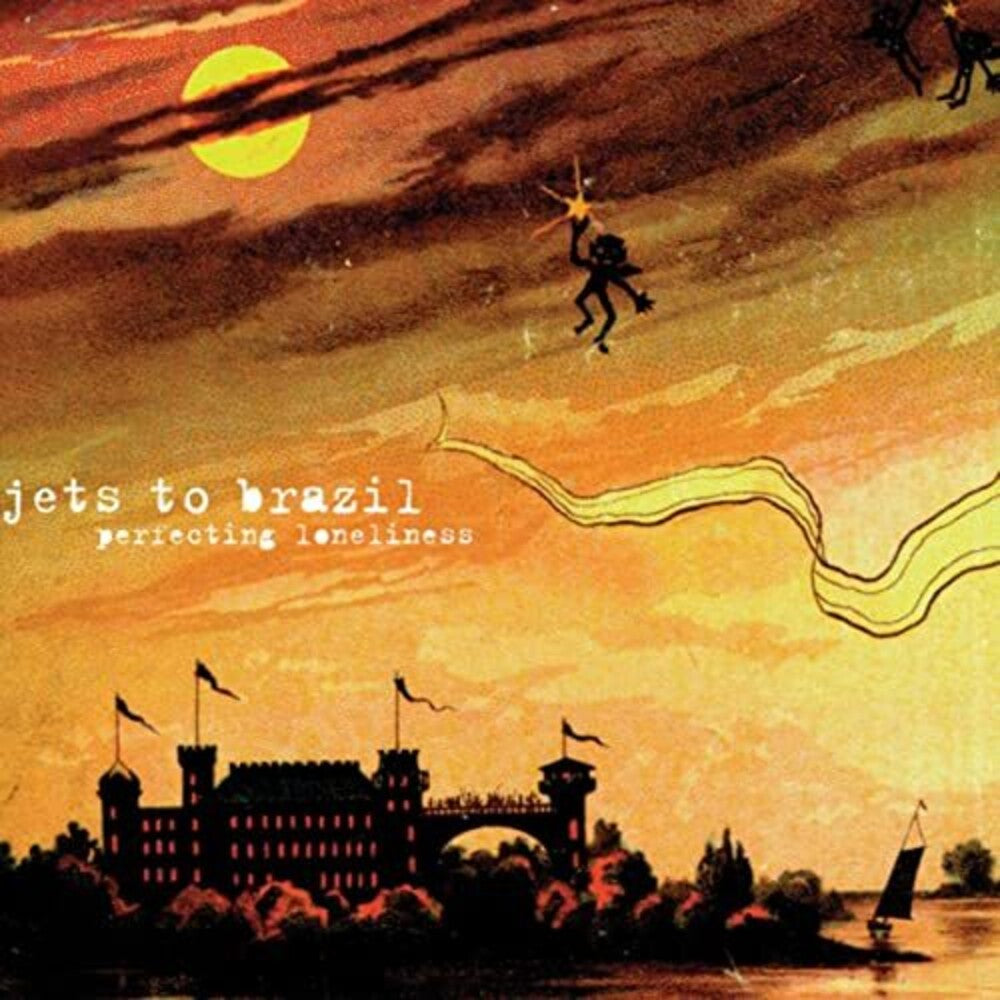 the album cover for Jets To Brazil - Perfecting Loneliness (Blk) [Colored Vinyl] [Clear Vinyl]