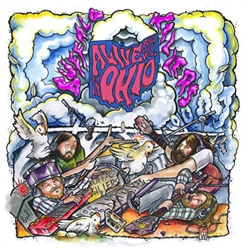 the album cover for Buffalo Killers - Alive & Well In Ohio