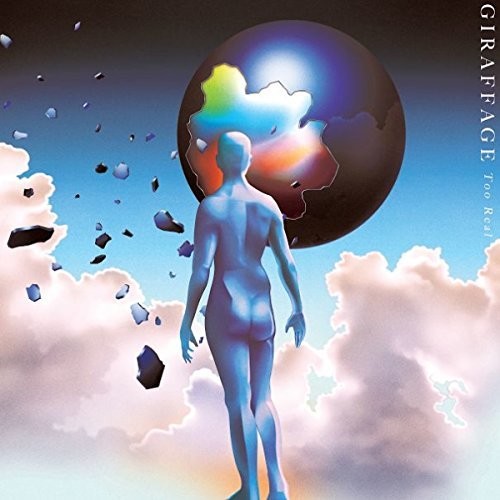 the album cover for Giraffage - Too Real [Indie Exclusive Limited Edition Orange LP]