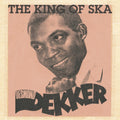 the album cover for Desmond Dekker - King Of Ska [Colored Vinyl] (Red)