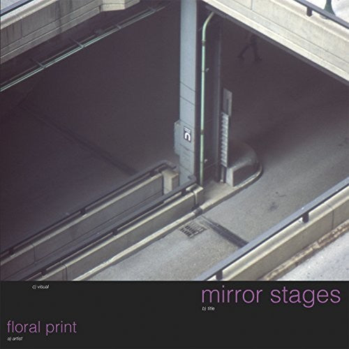 the album cover for Floral Print - Mirror Stages
