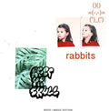 the album cover for Boys / Magic Potion - Rabbits / Rest Yr Skull