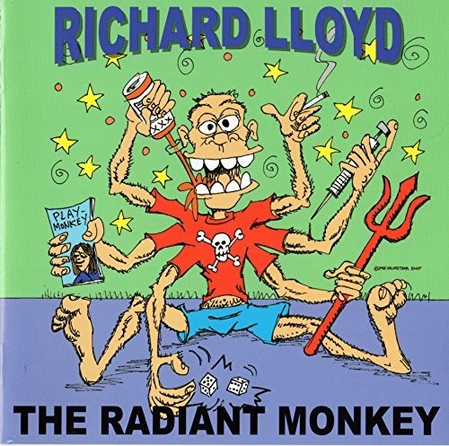 the album cover for Richard Lloyd - Radiant Monkey