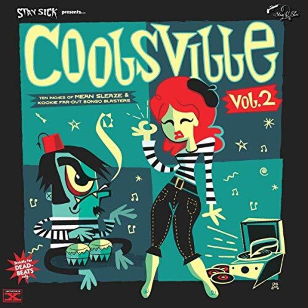 the album cover for Coolsville 2 / Various 10in - Coolsville Vol. 2