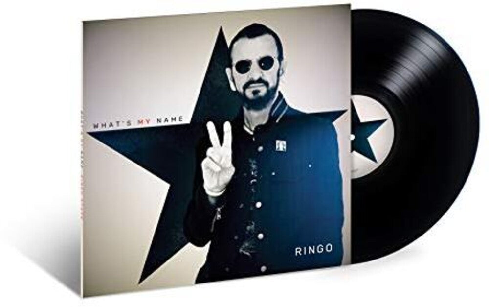 the album cover for Ringo Starr - What's My Name [LP]