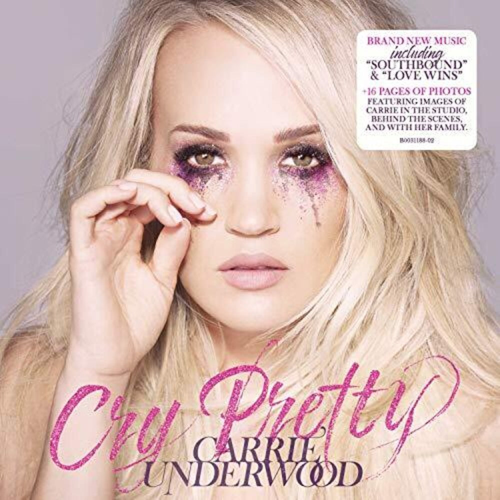 the album cover for Carrie Underwood - Cry Pretty [Picture Book Edition]