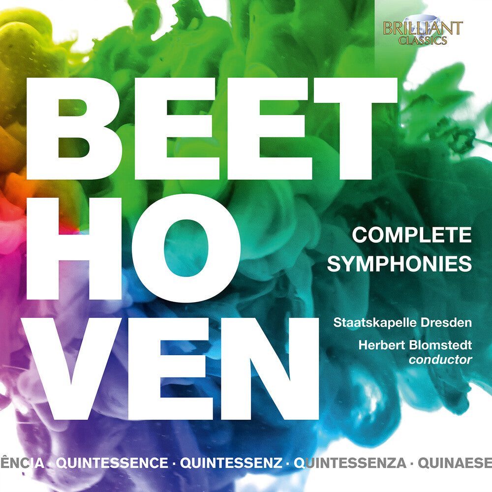 the album cover for Beethoven / Staatskapelle Dresden / Blomstedt - Complete Symphonies