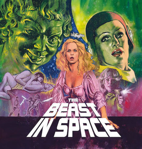 the album cover for Alfonso Brescia - The Beast in Space (Original Motion Picture Score)