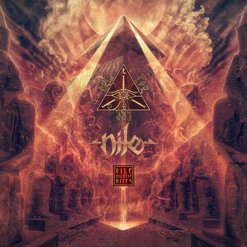 the album cover for Nile - Vile Nilotic Rites