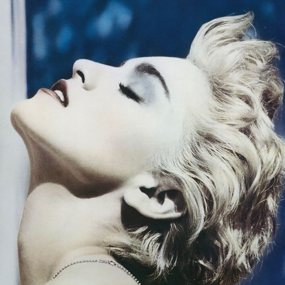 the album cover for Madonna - True Blue [Clear LP]