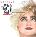 the album cover for Madonna - Who's That Girl [Clear LP]